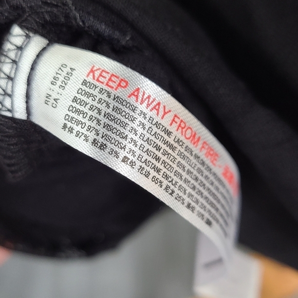 Free People Premonitions black lace bodycon dress NEW - Picture 7 of 8